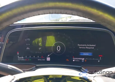 2021 Cadillac Escalade Esv 4Wd Premium Luxury Platinum z USA, uszkodzony, nr VIN 1GYS4MKLXMR228725